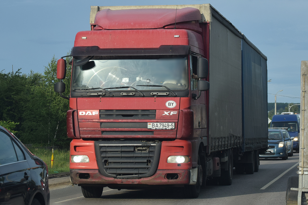 BA 7949-5, DAF XF 3rd gen (XF105), 2006–2020