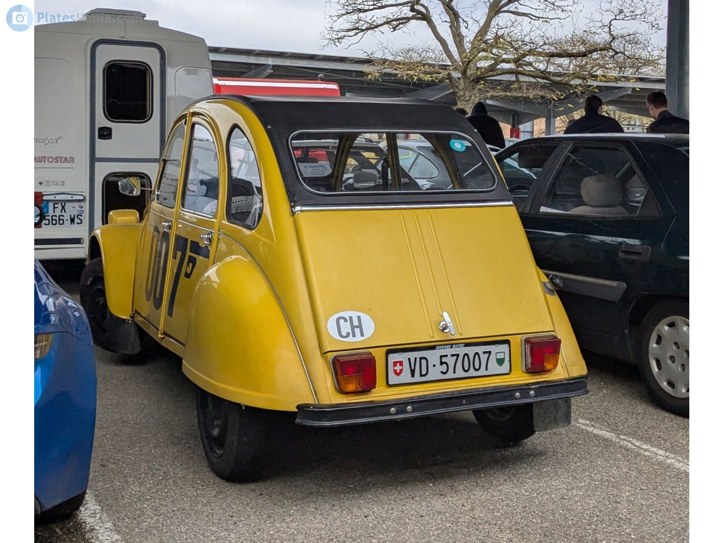 VD 57007, Citroёn 2CV 1st gen Sedan, 1949–1990