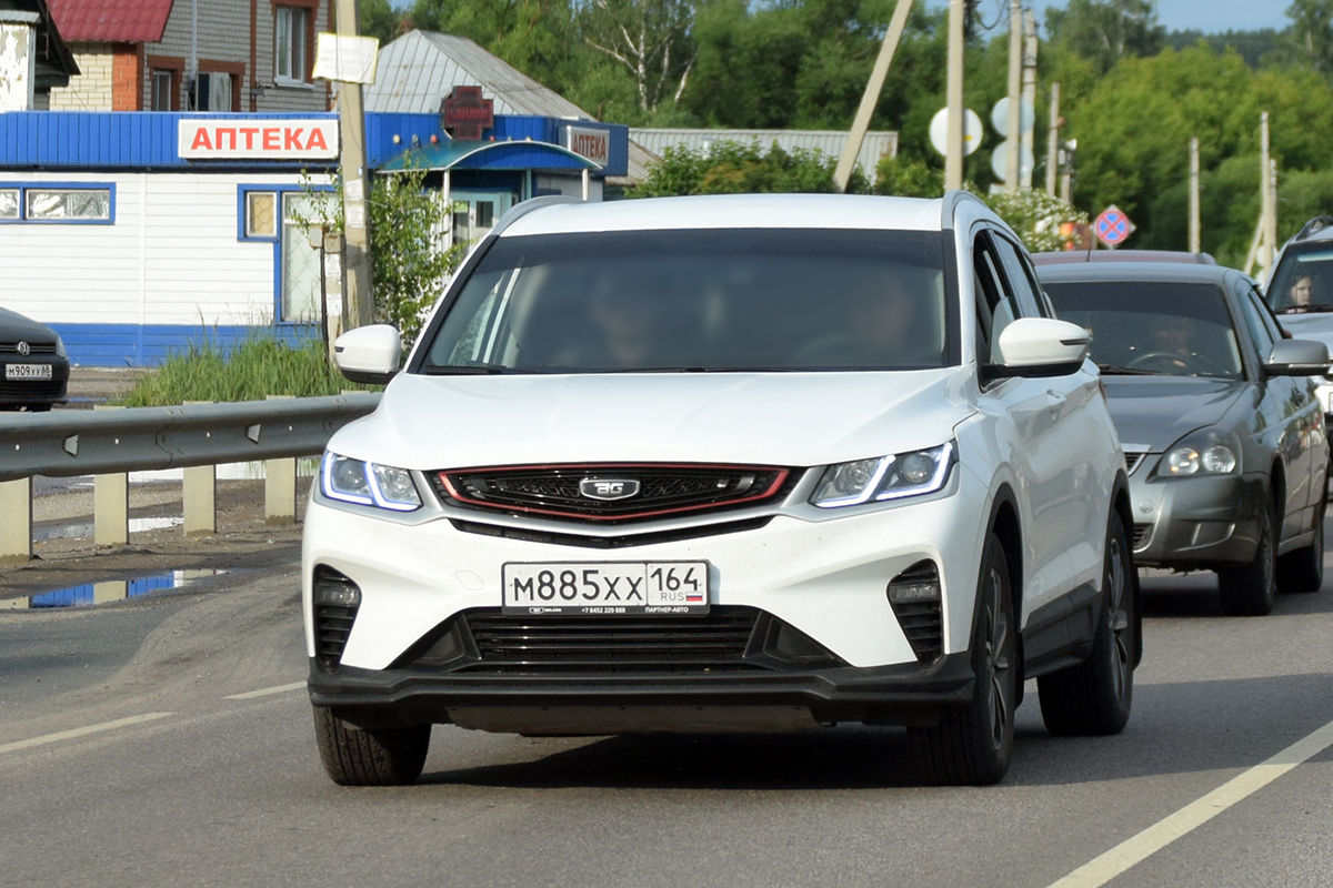 м 885 хх 164, BelGee X50 2023– (rebadged Geely Coolray)