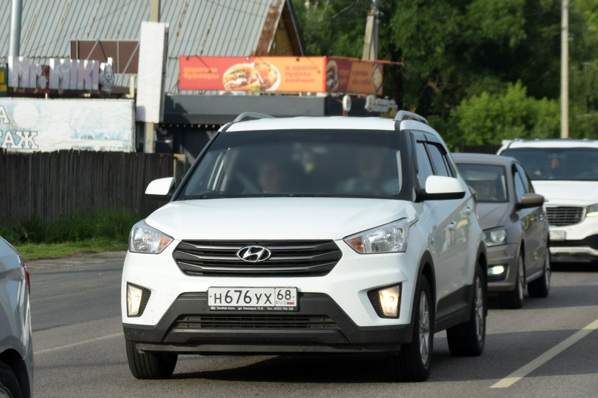 н 676 ух 68, Hyundai Creta 1st gen (GS), 2015–2022