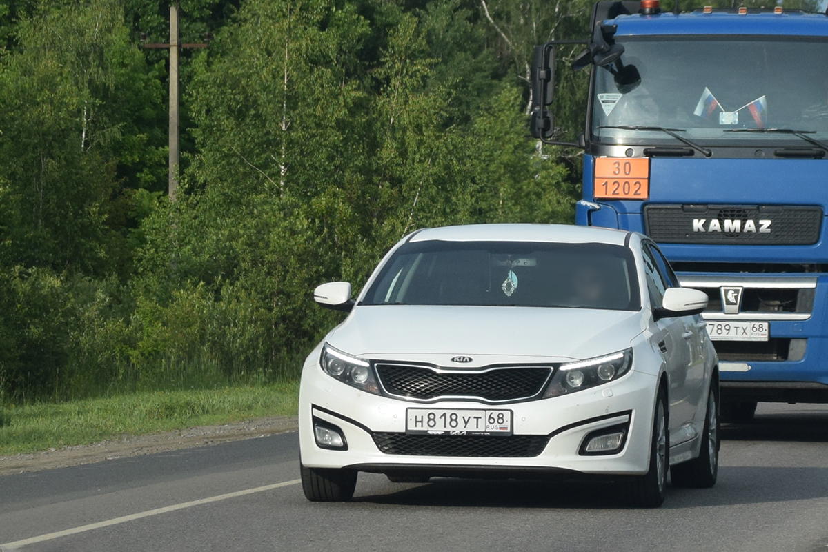 н 818 ут 68, Kia Optima 4th gen Sedan (JF), 2015–2020