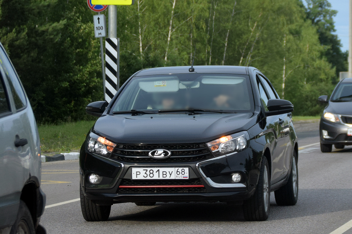 р 381 ву 68, Lada (VAZ) Vesta 