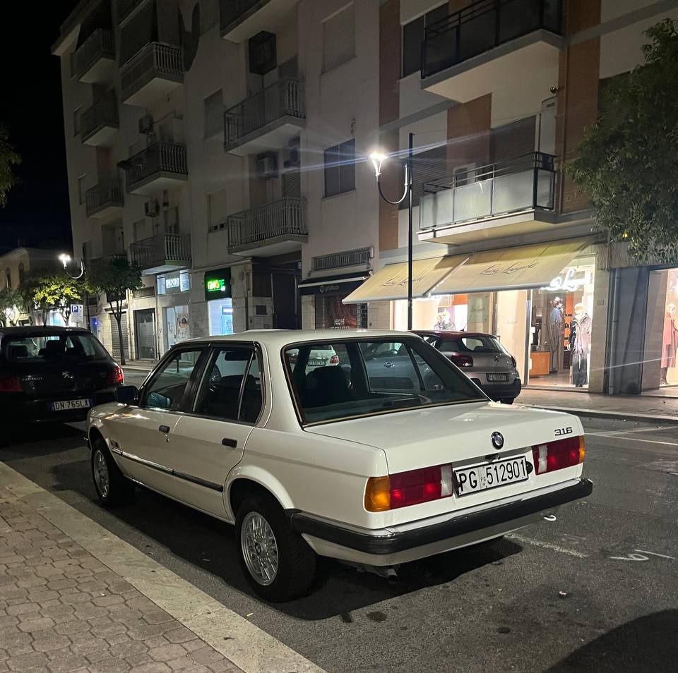 PG 512901, BMW 3 Series 2nd gen Sedan (E30), 1983–1991