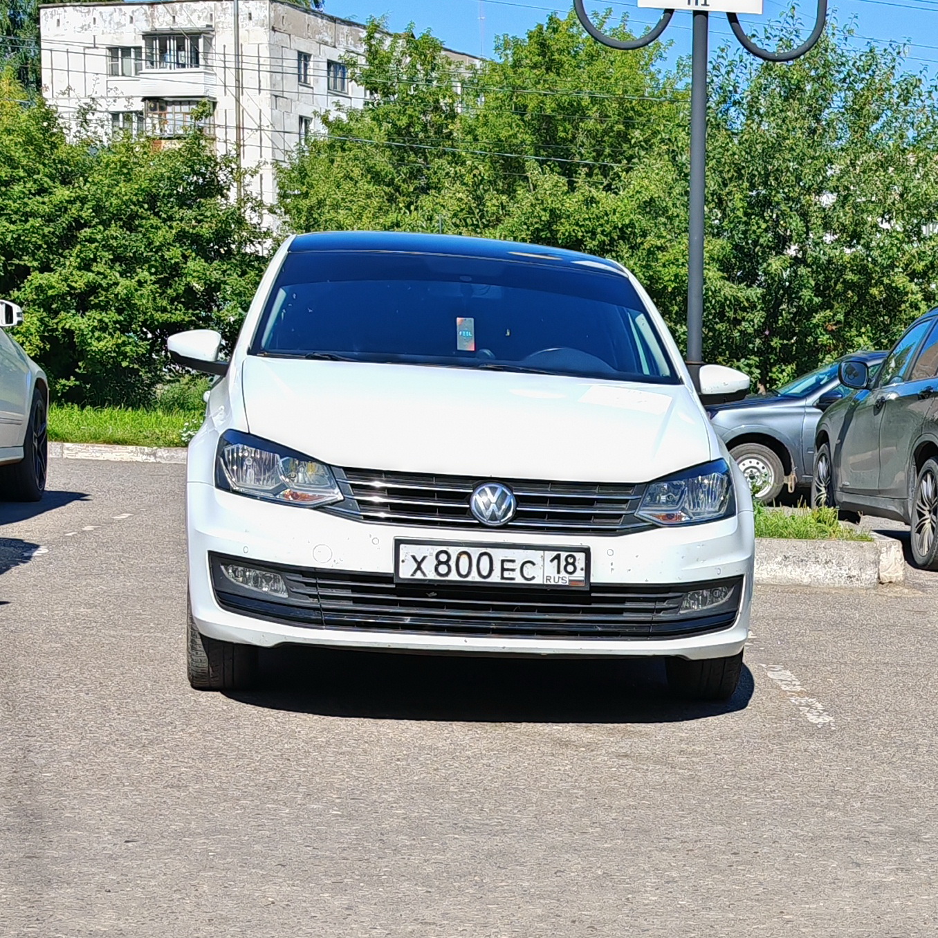 х 800 ес 18, Volkswagen Polo 5th gen Sedan (A05), 1st facelift, 2015–2020