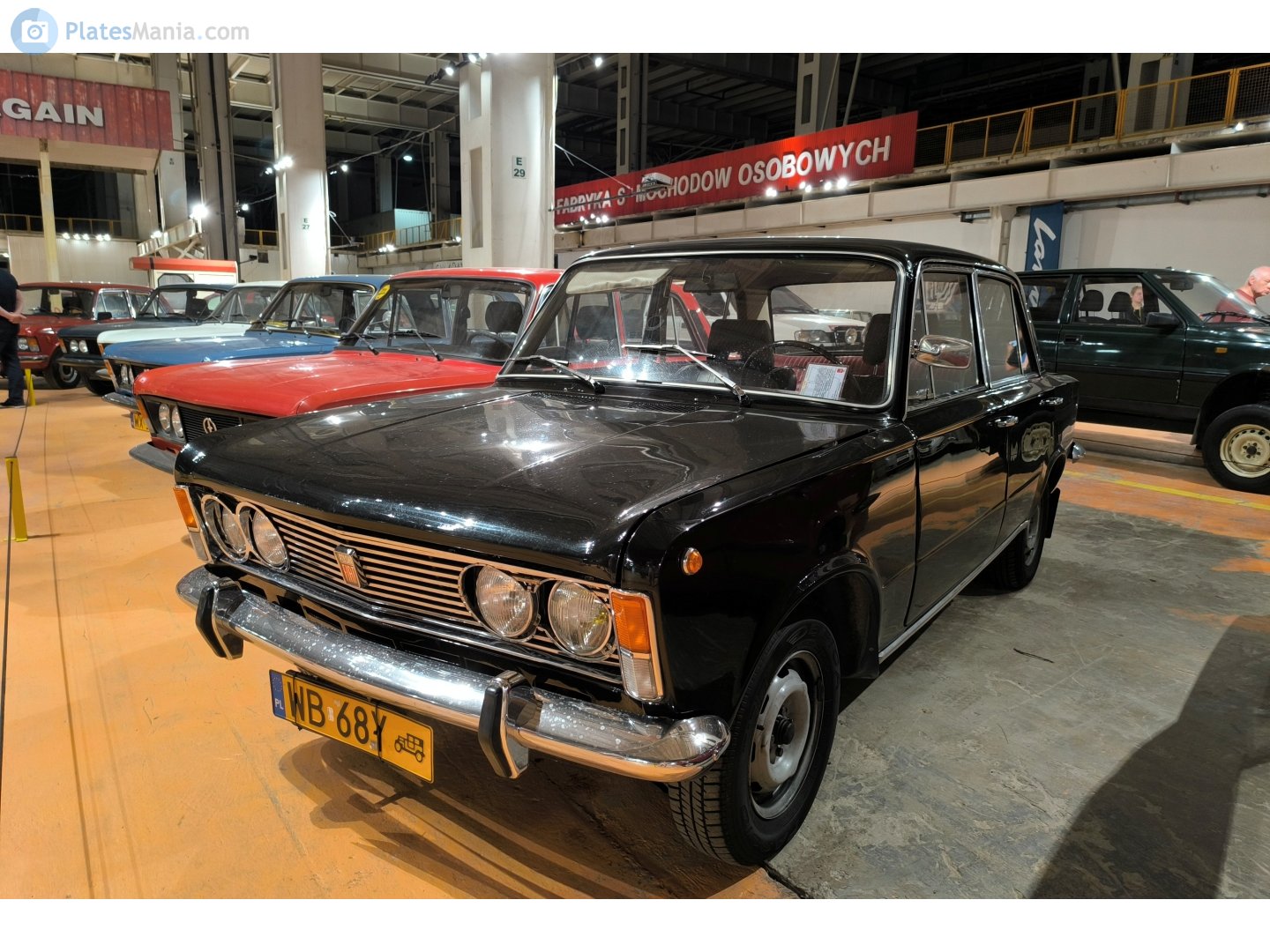 WB 68Y, Polski Fiat 125p 115C Sedan, 1967–1975