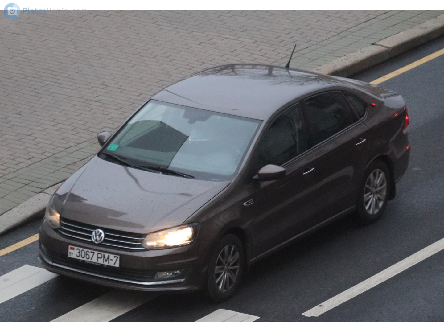3067 PM-7, Volkswagen Polo 5th gen Sedan (A05), 1st facelift, 2015–2020