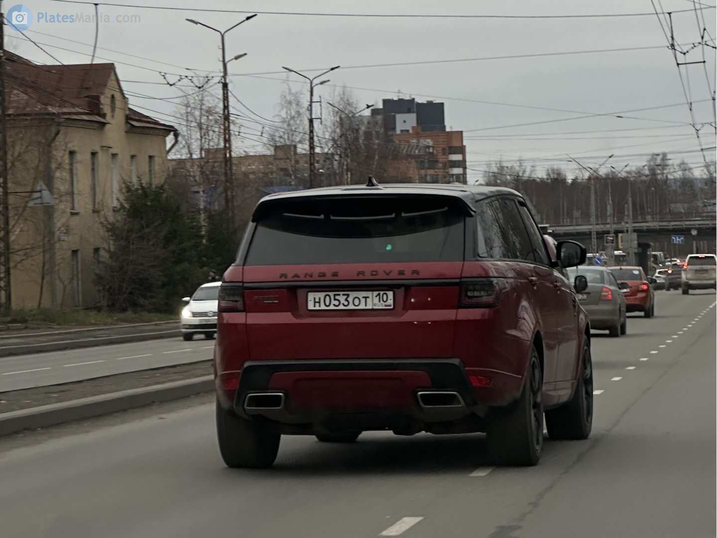 н 053 от 10, Land Rover Range Rover Sport 2nd gen (L494), facelift, 2017–2022