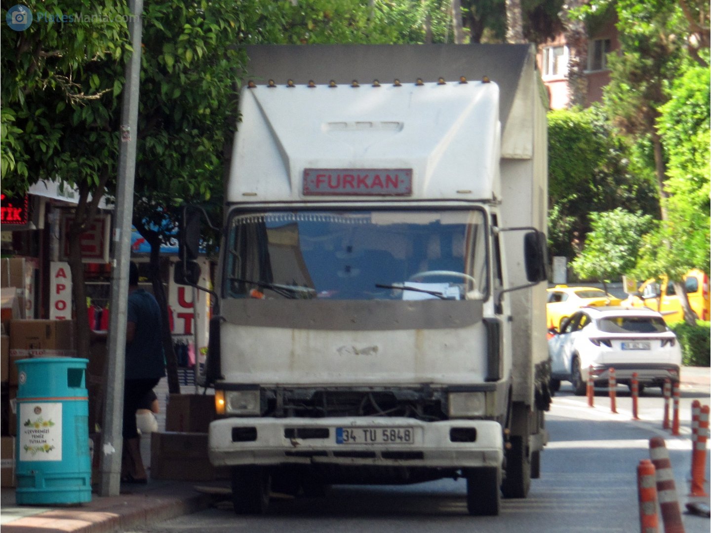 34 TU 5848, Regular plates 