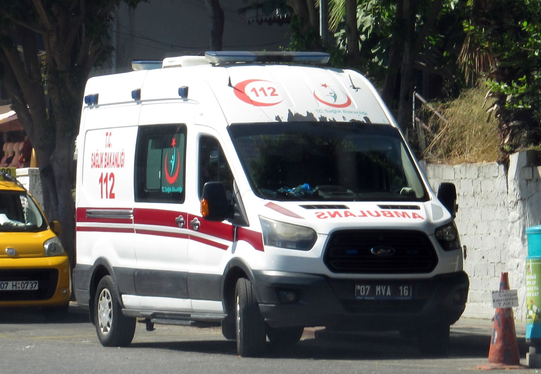 07 MVA 16, Ford Transit 