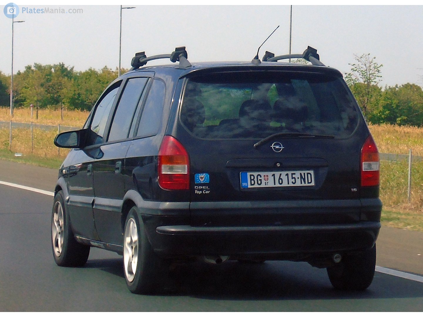 BG 1615-ND, Opel Zafira 1st gen (A; T98), 1999–2005