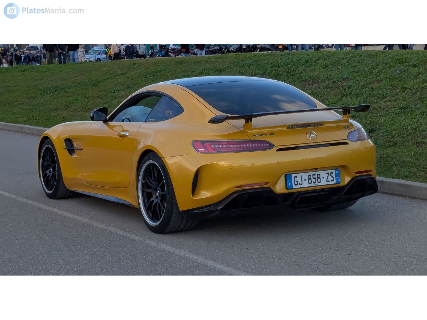 GJ-858-ZS, Mercedes-Benz AMG GT 1st gen Coupé (C190), 2014–2022