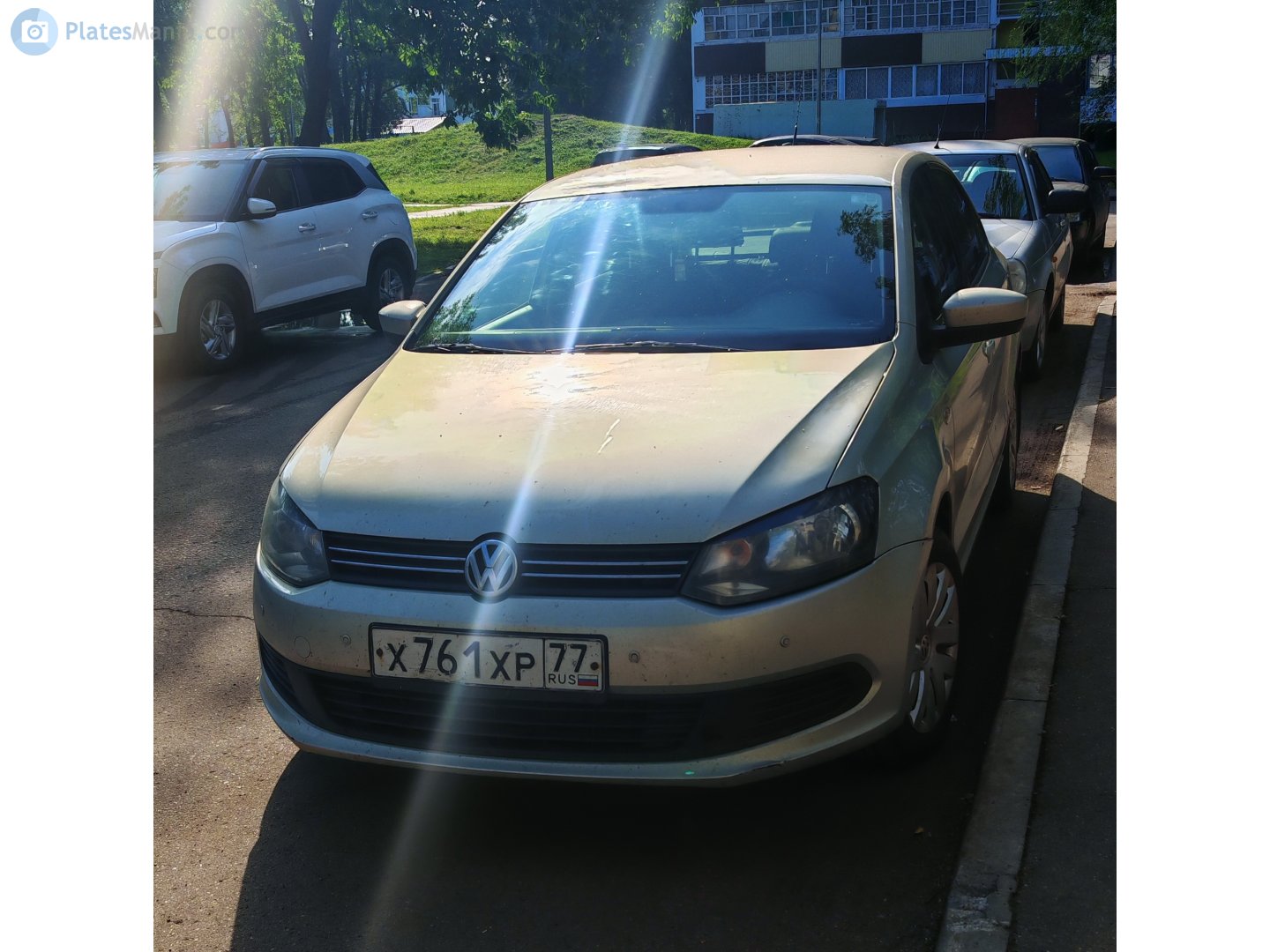 х 761 хр 77, Volkswagen Polo 5th gen Sedan (A05), 2010­–2015