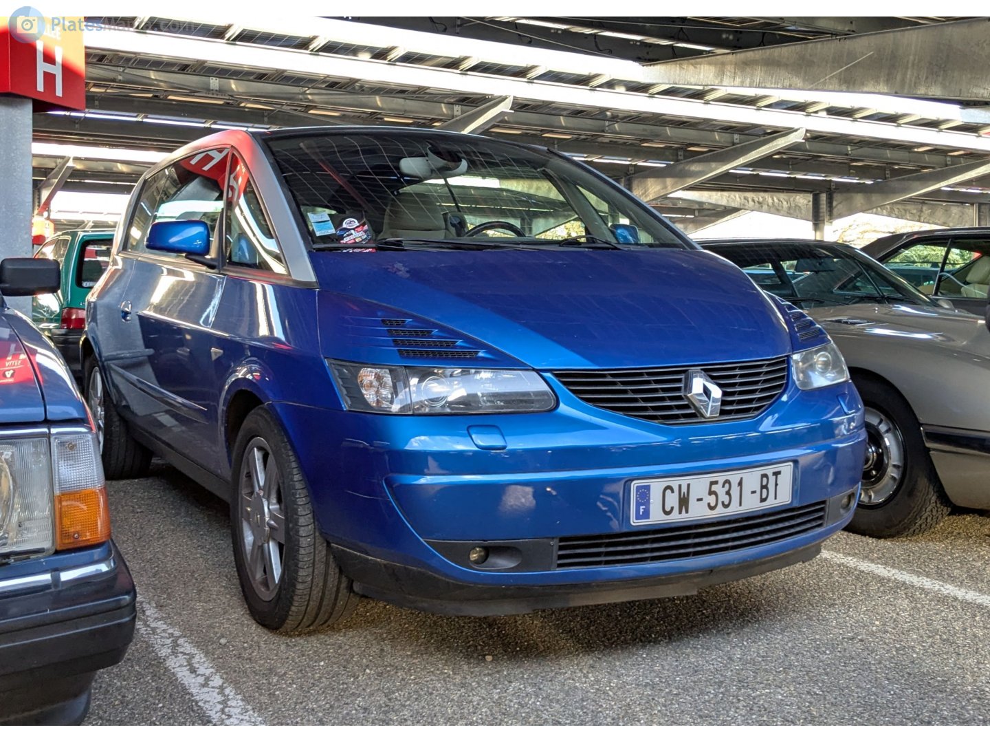 CW-531-BT, Renault Avantime 1st gen (D66), 2001–2003