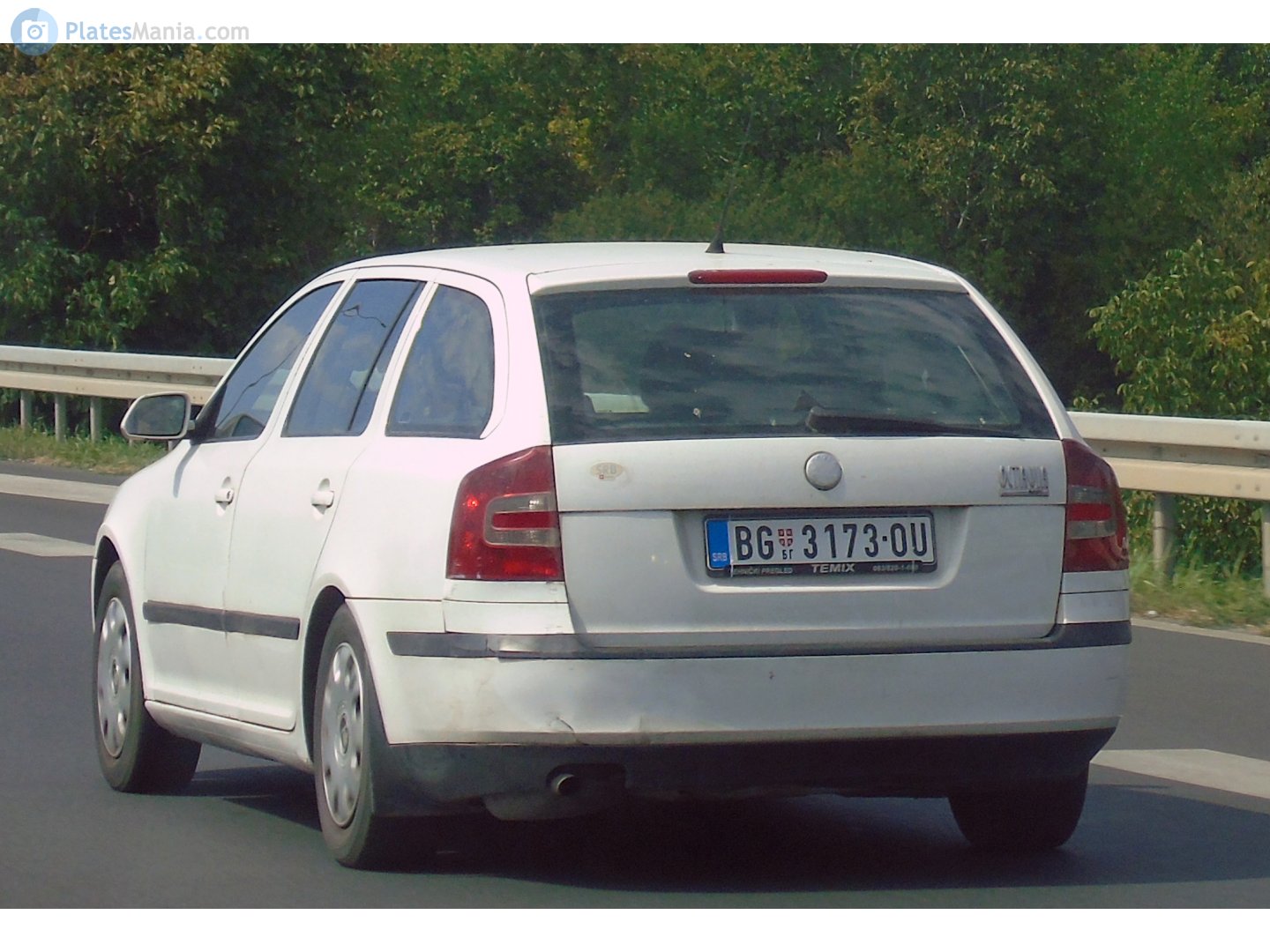 BG 3173-OU, Skoda Octavia 2nd gen Combi (A5/1Z5), 2004–2008 (2010–2012 Tour)