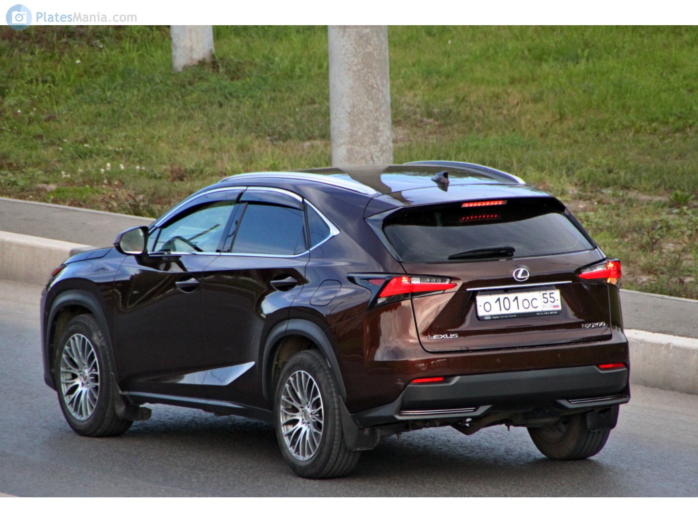 о 101 ос 55, Lexus NX 1st gen (AZ10), 2014–2021 (don't set)