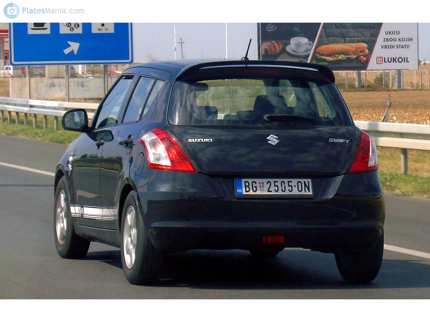 BG 2505-ON, Suzuki Swift 6th gen 5-door Hatch (AZG/ZC72), 2010–2017