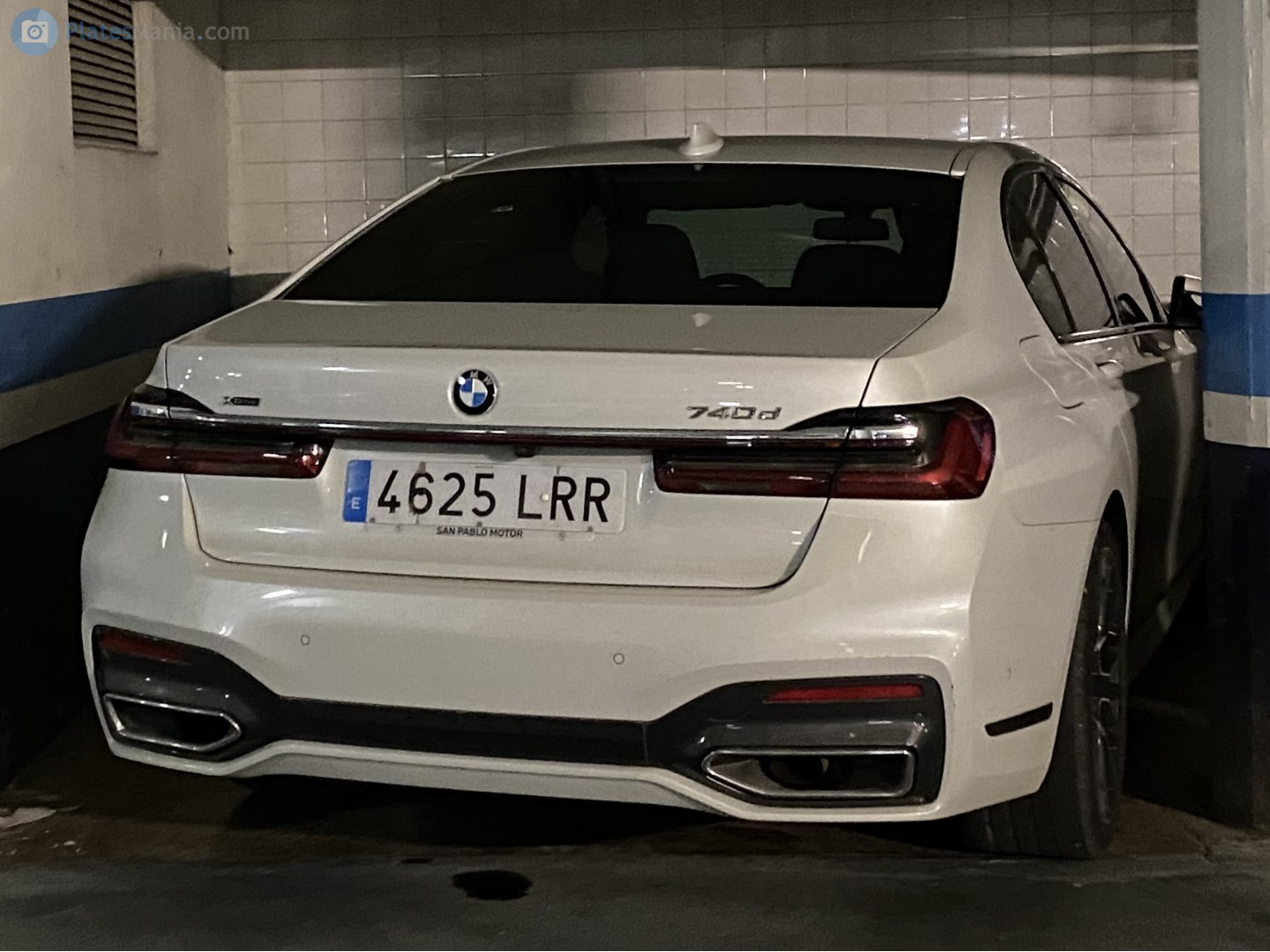 4625 LRR, BMW 7 Series 6th gen (G11/G12), facelift, 2019–2022