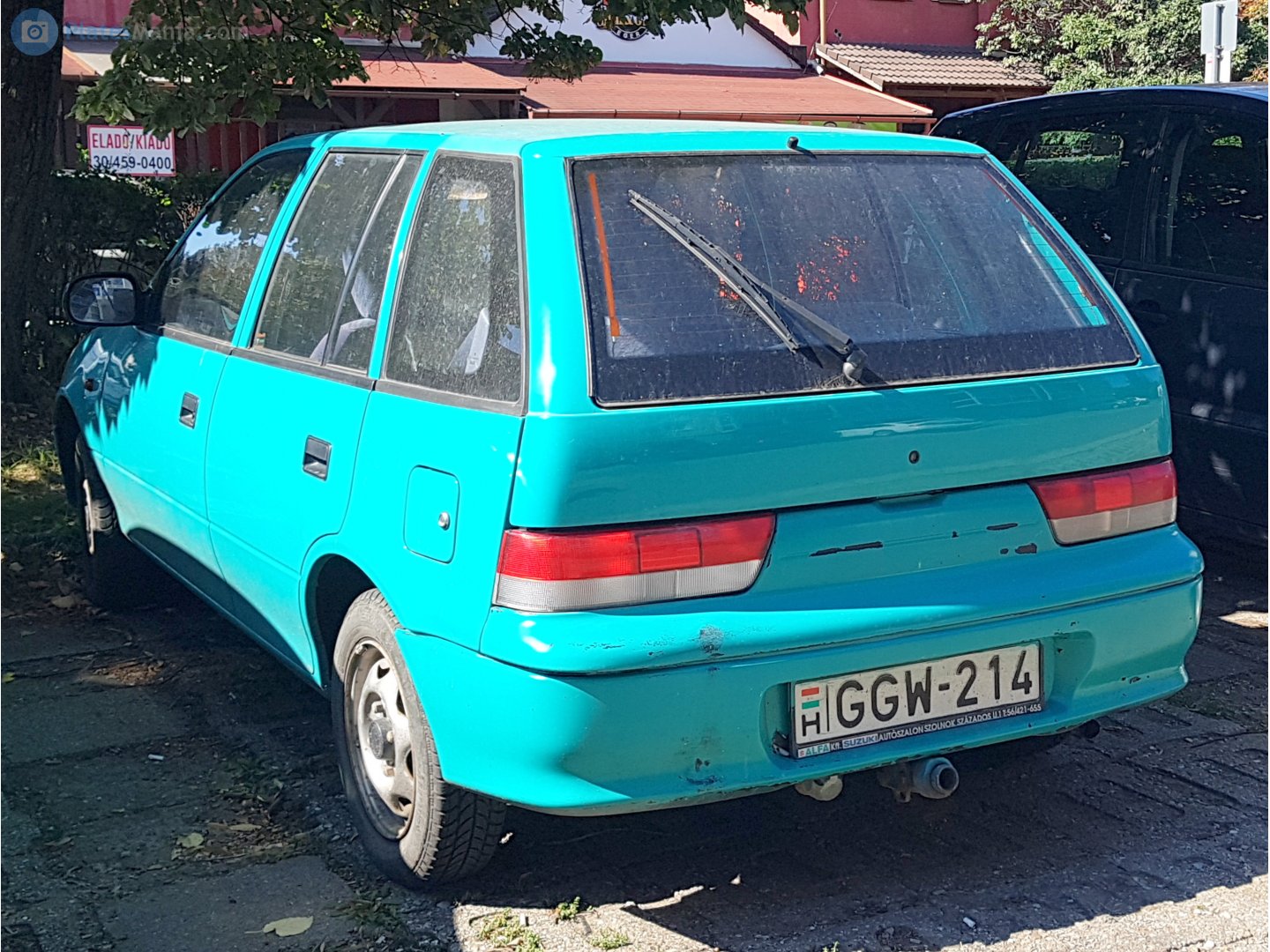 GGW-214, Suzuki Swift 2nd gen 5-door Hatch (SF), facelift, 1996–2004