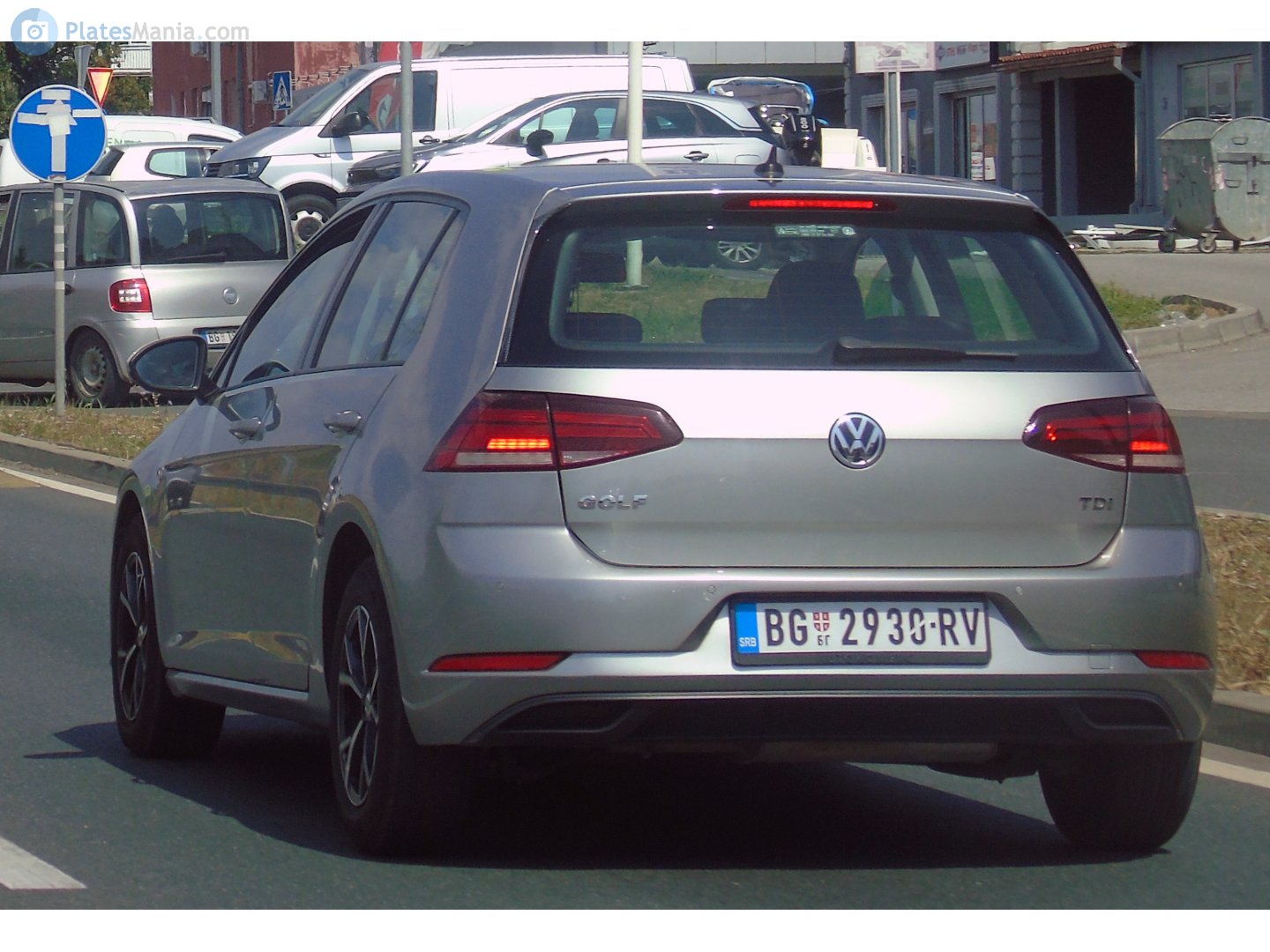 BG 2930-RV, Volkswagen Golf 7th gen 5-door Hatch (5G), facelift, 2017–2021