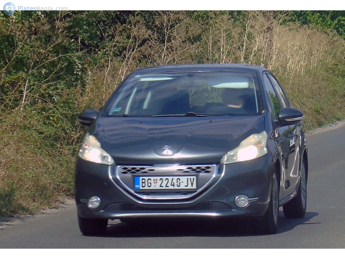 BG 2240-JV, Peugeot 208 1st gen 5-door Hatch (A9), facelift, 2015–2020