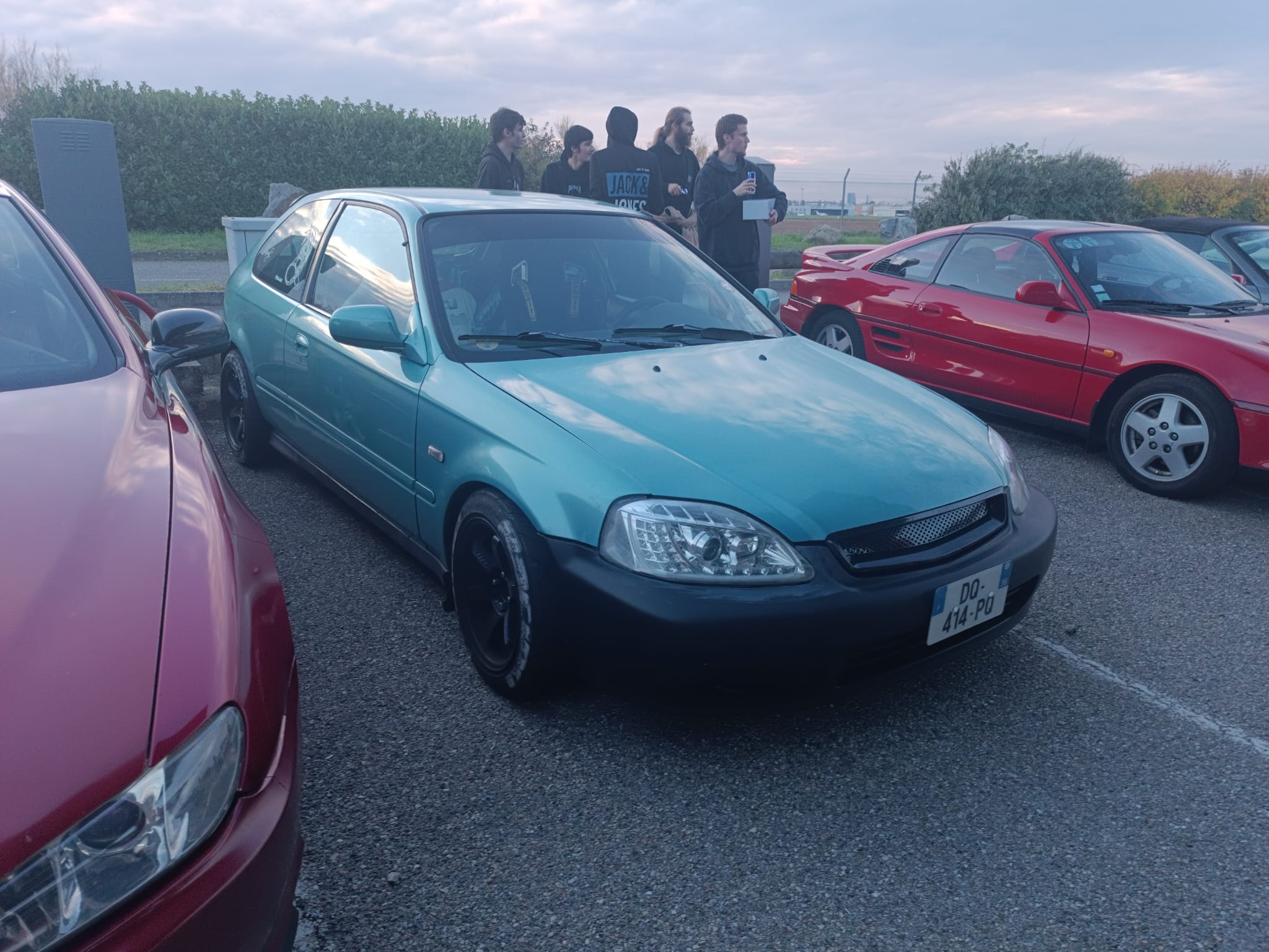 DQ-414-PQ, Honda Civic 6th gen Hatchback (EK; Global-market), 1995–2000