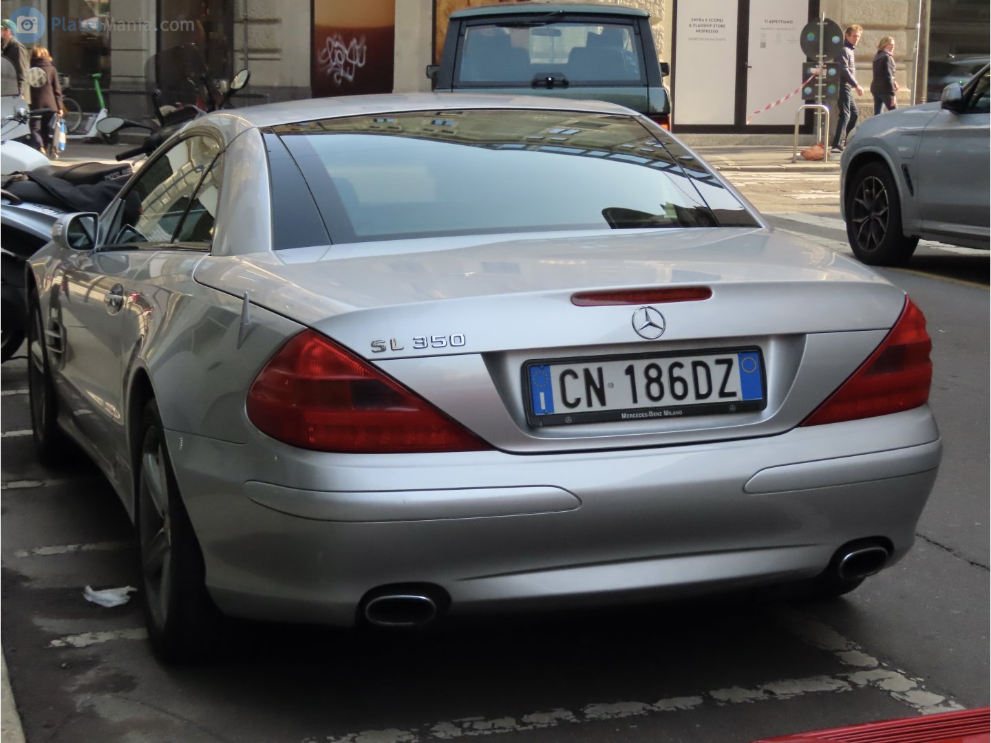 CN 186 DZ, Mercedes-Benz SL-Klasse 5th gen (R230), 2001–2007
