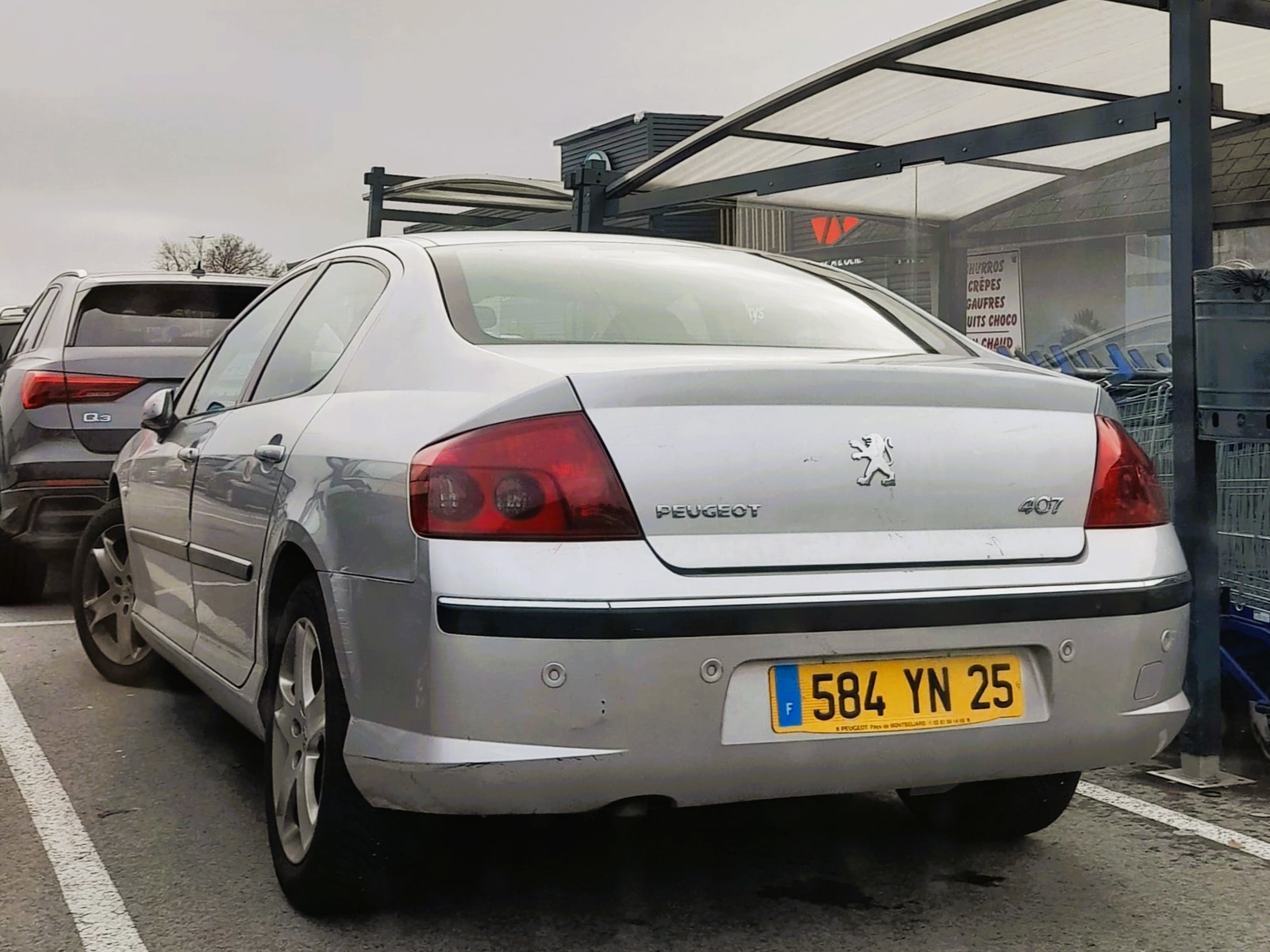 584 YN 25, Peugeot 407 1st gen Sedan (D23), 2004–2010
