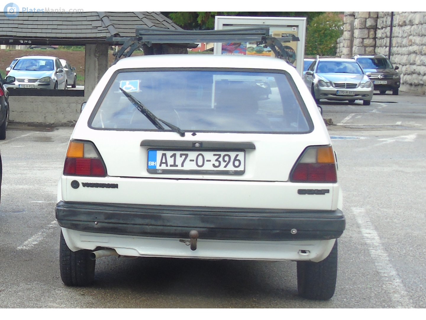 A17-O-396, Volkswagen Golf 2nd gen 3-door Hatch (19/1G), 1983–1992