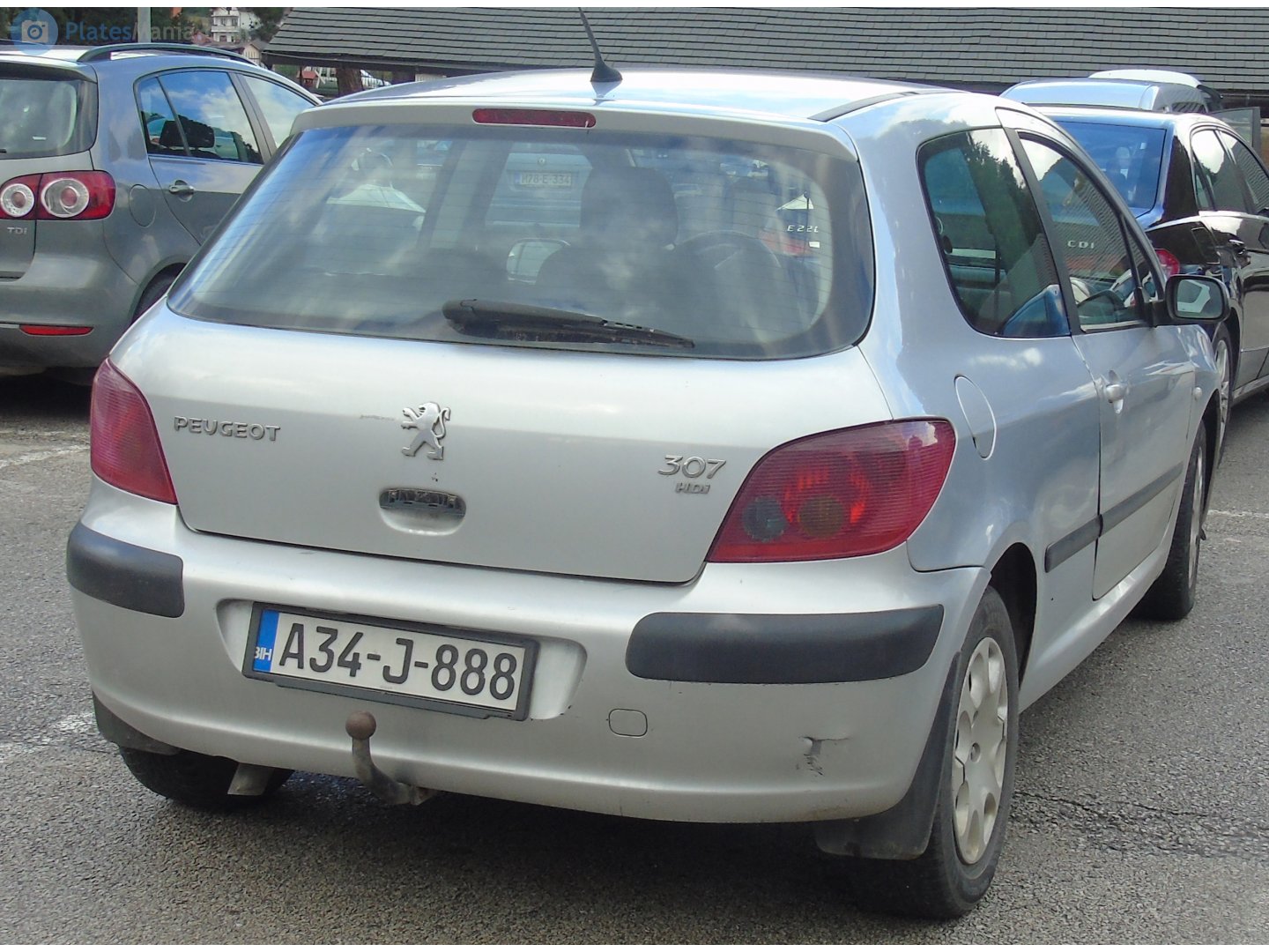 A34-J-888, Peugeot 307 1st gen 3-door Hatch (T5/T6), 2001–2008