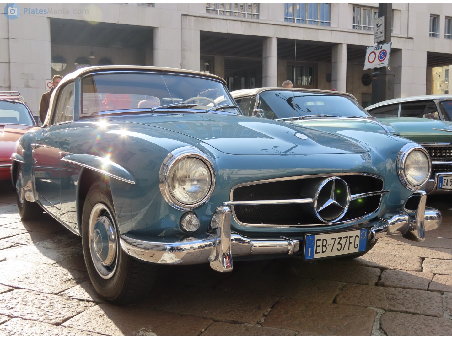 EB 737 FG, Mercedes-Benz SL-Klasse 1st gen 300 SL (W198), 1954–1963