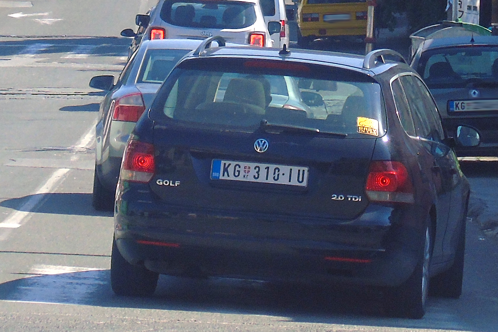 KG 310-IU, Volkswagen Golf 6th gen Variant (5K), 2009–2014