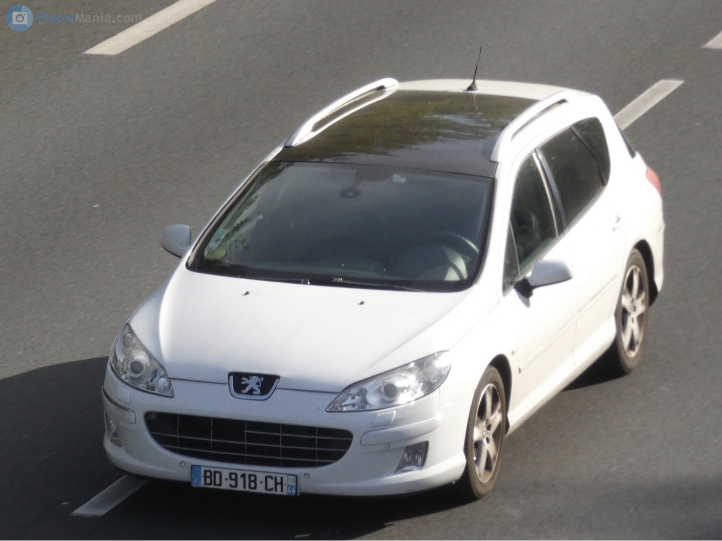 BD-918-CH, Peugeot 407 1st gen SW Wagon (D22), 2004–2010