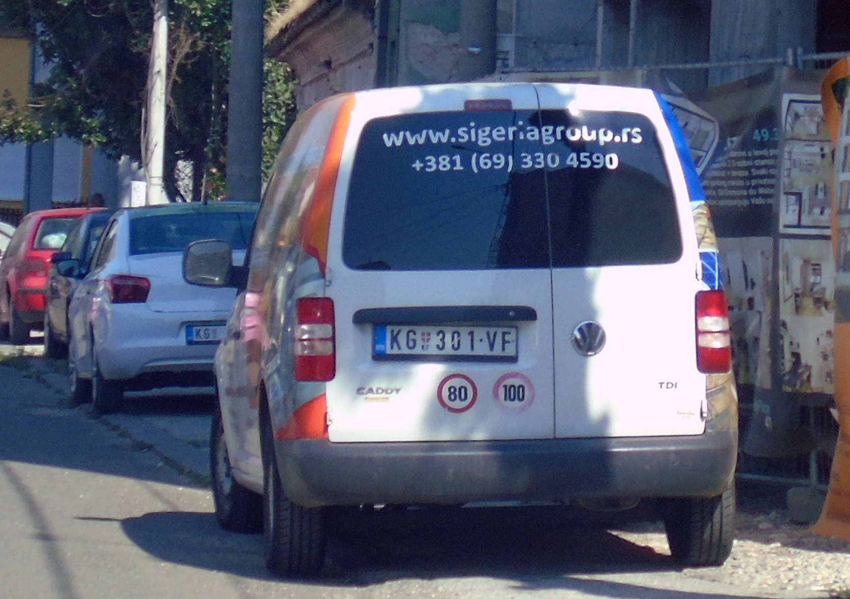 KG 301-VF, Volkswagen Caddy 3rd gen (2K), 2nd facelift, 2015–2020