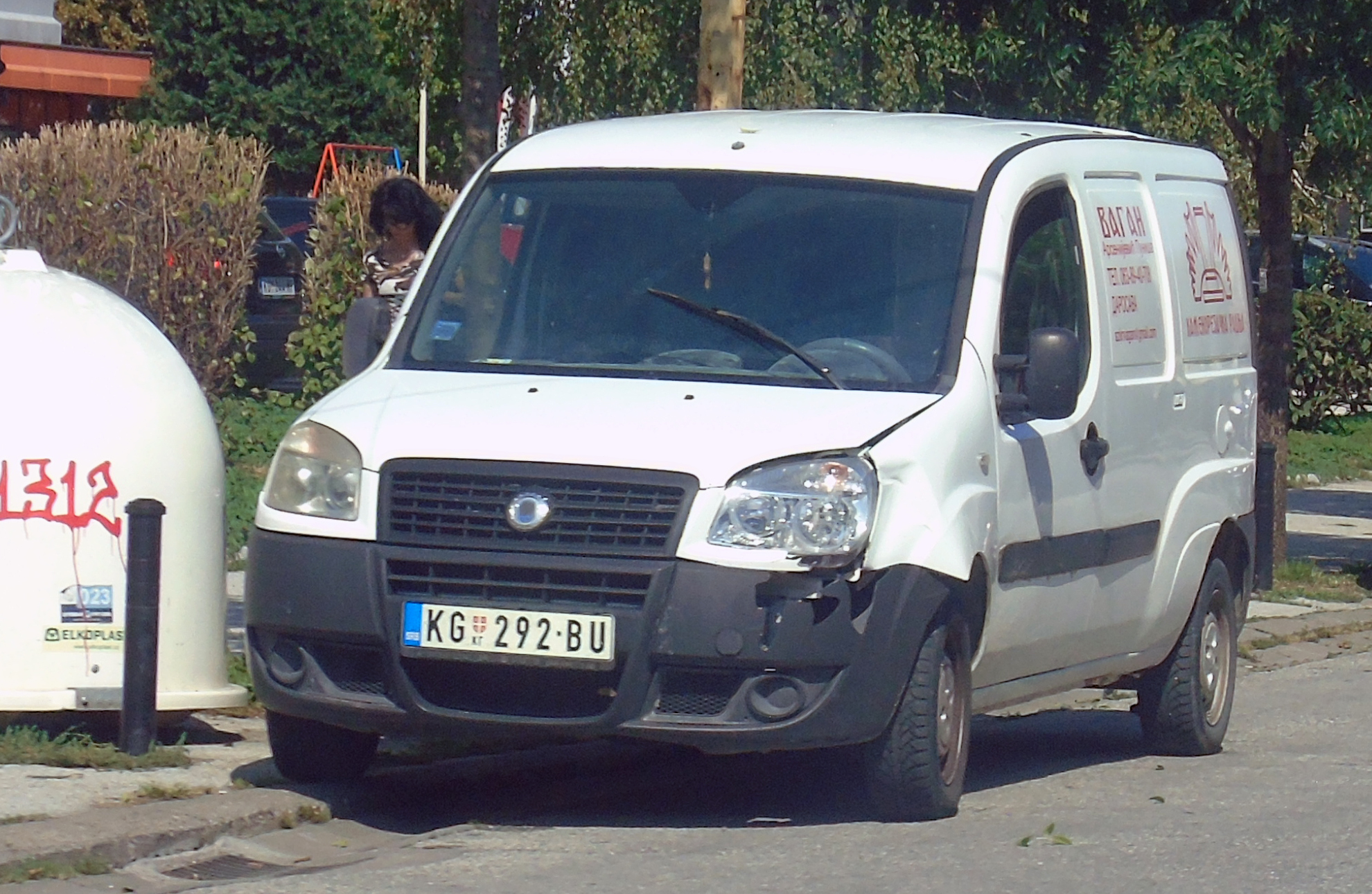 KG 292-BU, FIAT Doblò 1st gen (223), facelift, 2005–2010 (–2021 for BR-market)