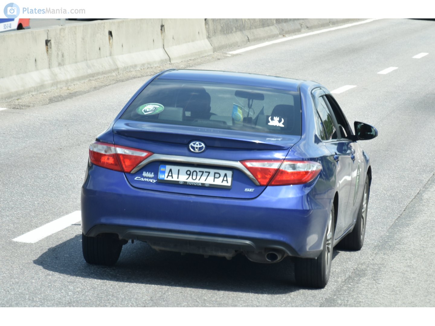 AI 9077 PA, Toyota Camry 7th gen (Altise, Atara) (XV50; NA- and AU-market), facelift, 2014–2018