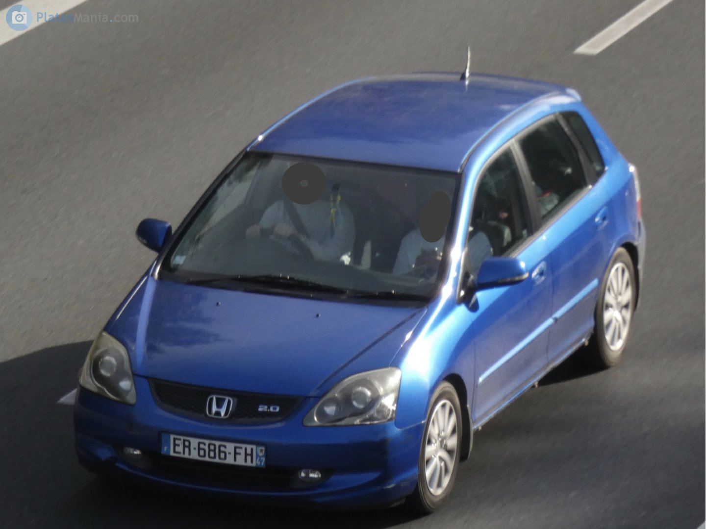 ER-686-FH, Honda Civic 7th gen 5-door Hatch (EU), 2000–2005