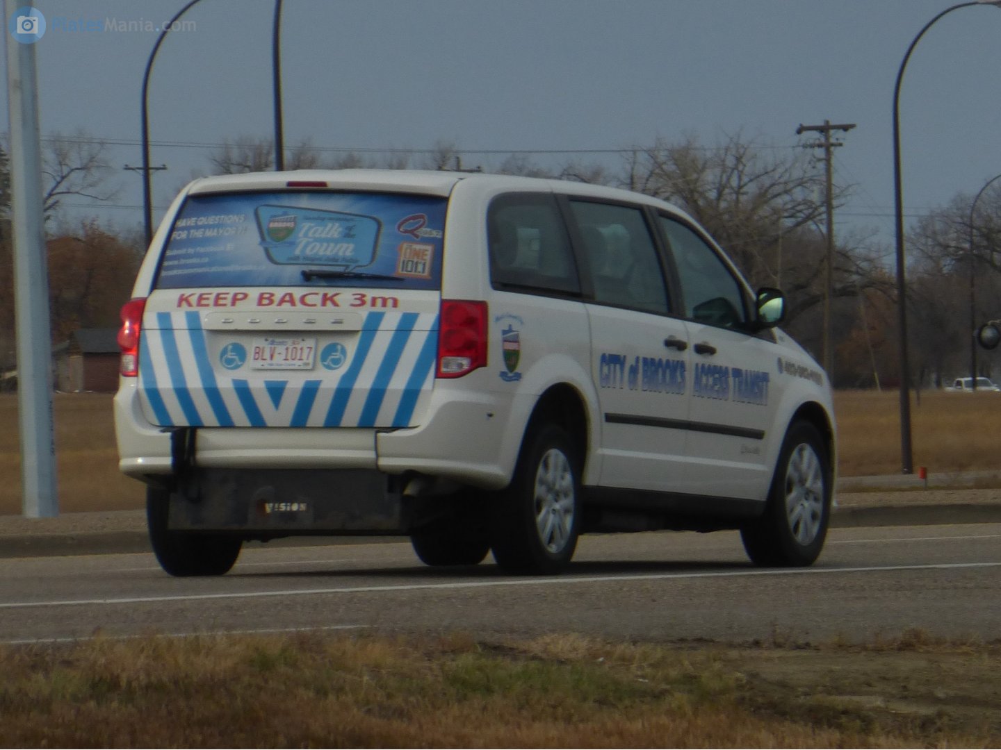 BLV-1017, Dodge Grand Caravan 5th gen (RT), facelift, 2010–2020