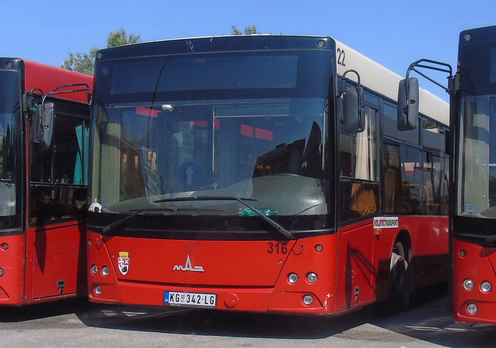 KG 342-LG, MAZ 203 1st gen, 2006–2022