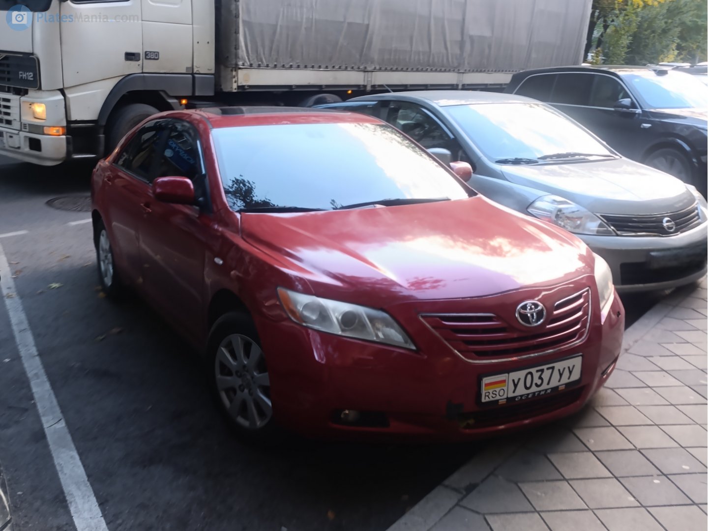 у 037 уу, Toyota Camry 6th gen (XV40; Global-market), 2006–2011