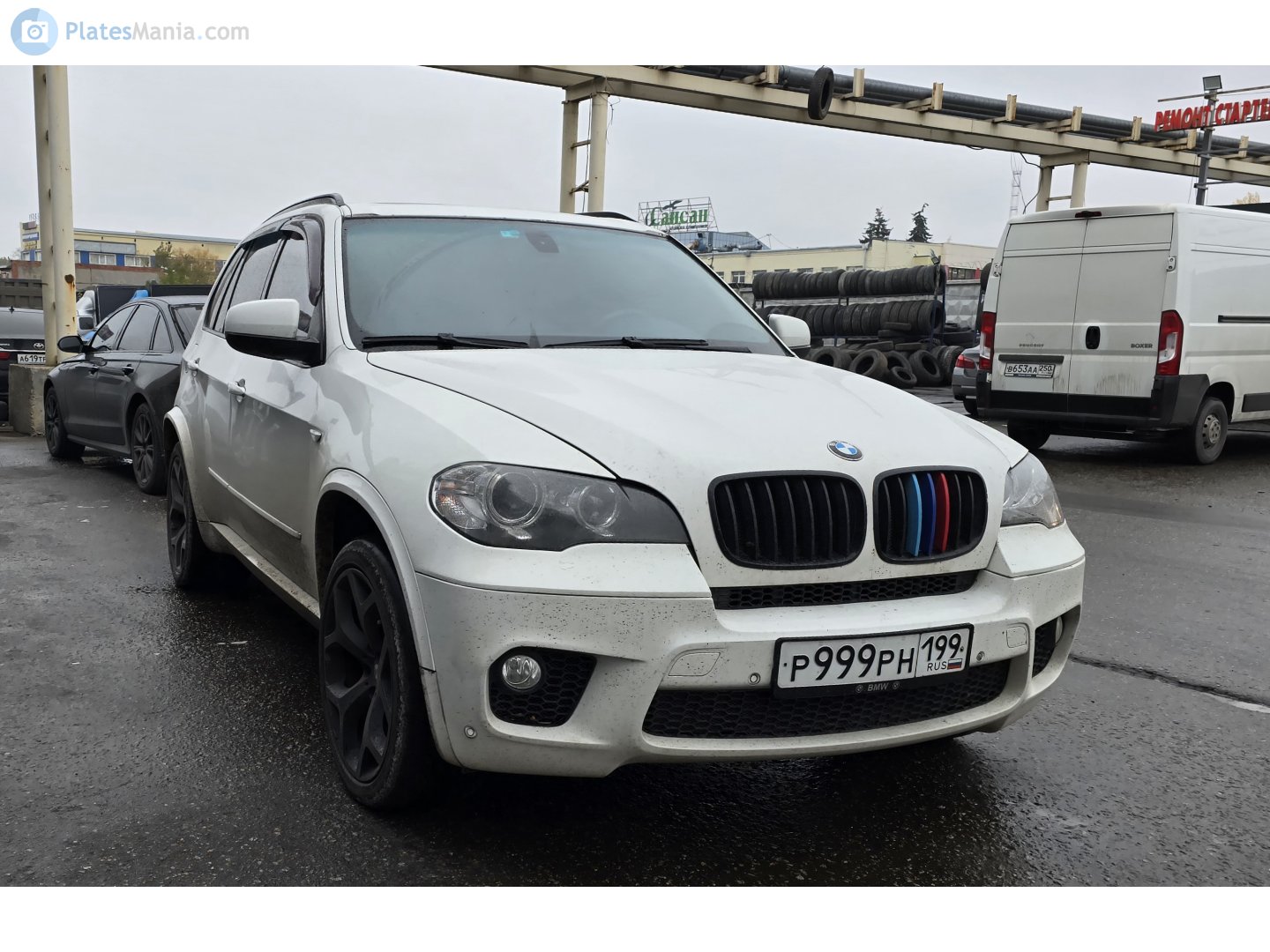 р 999 рн 199, BMW X5 2nd gen (E70), 2007–2013
