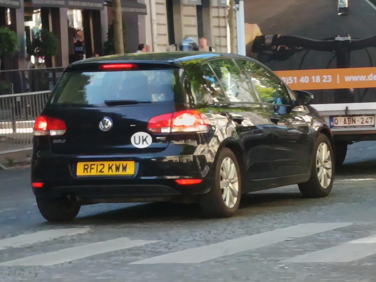 RF12KWW, Volkswagen Golf 6th gen 5-door Hatch (5K), 2008–2013