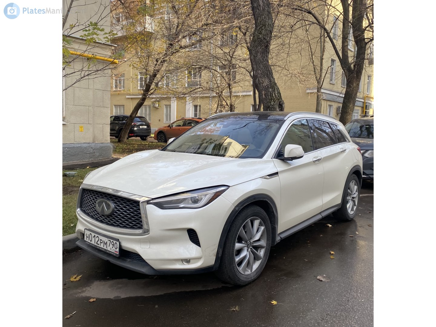 н 012 рм 790, Infiniti QX50/EX-Series 2nd gen QX (J55), 2017–