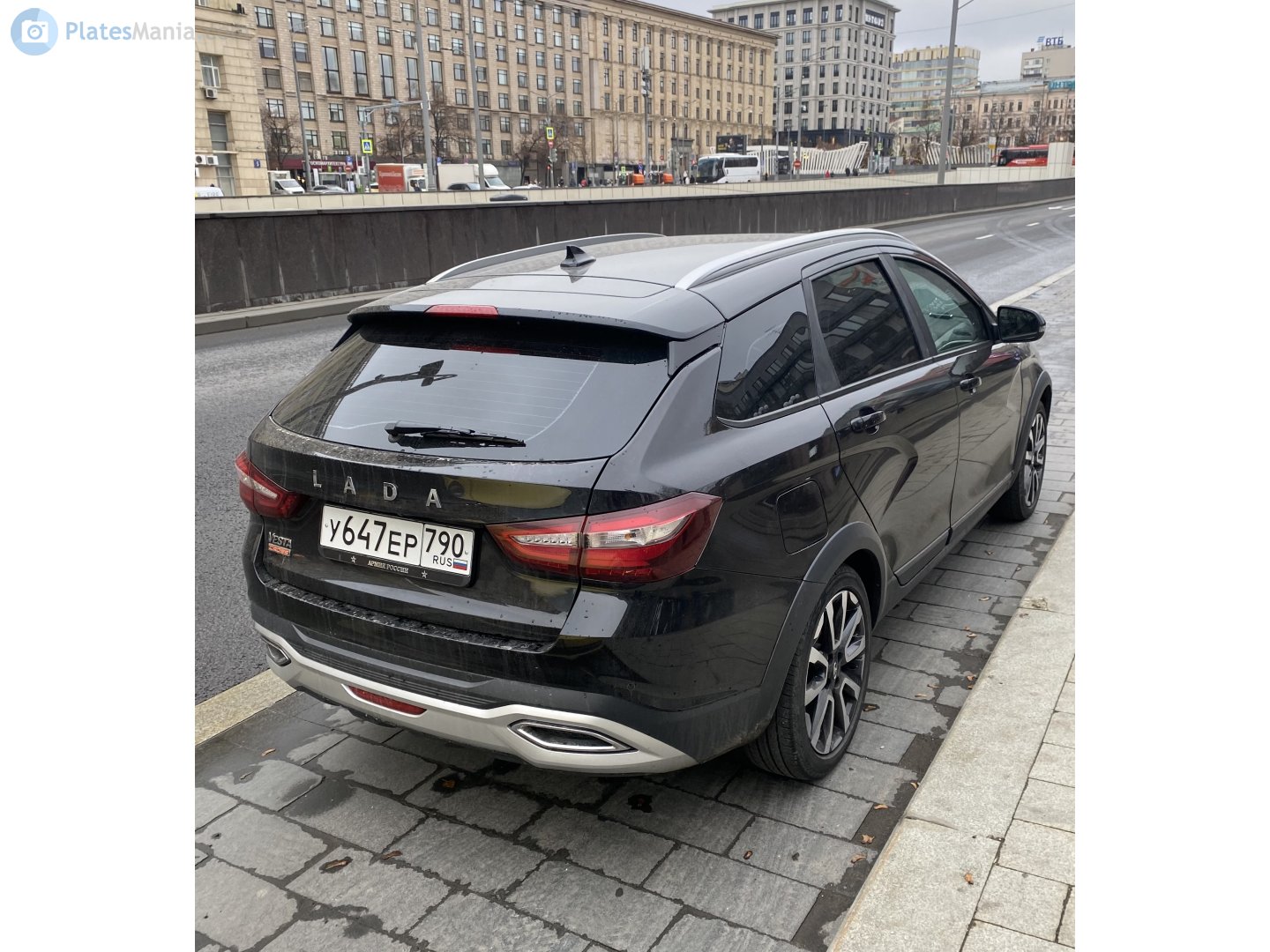 у 647 ер 790, Lada (VAZ) Vesta 1st gen SW Cross (GFK), facelift, 2022–
