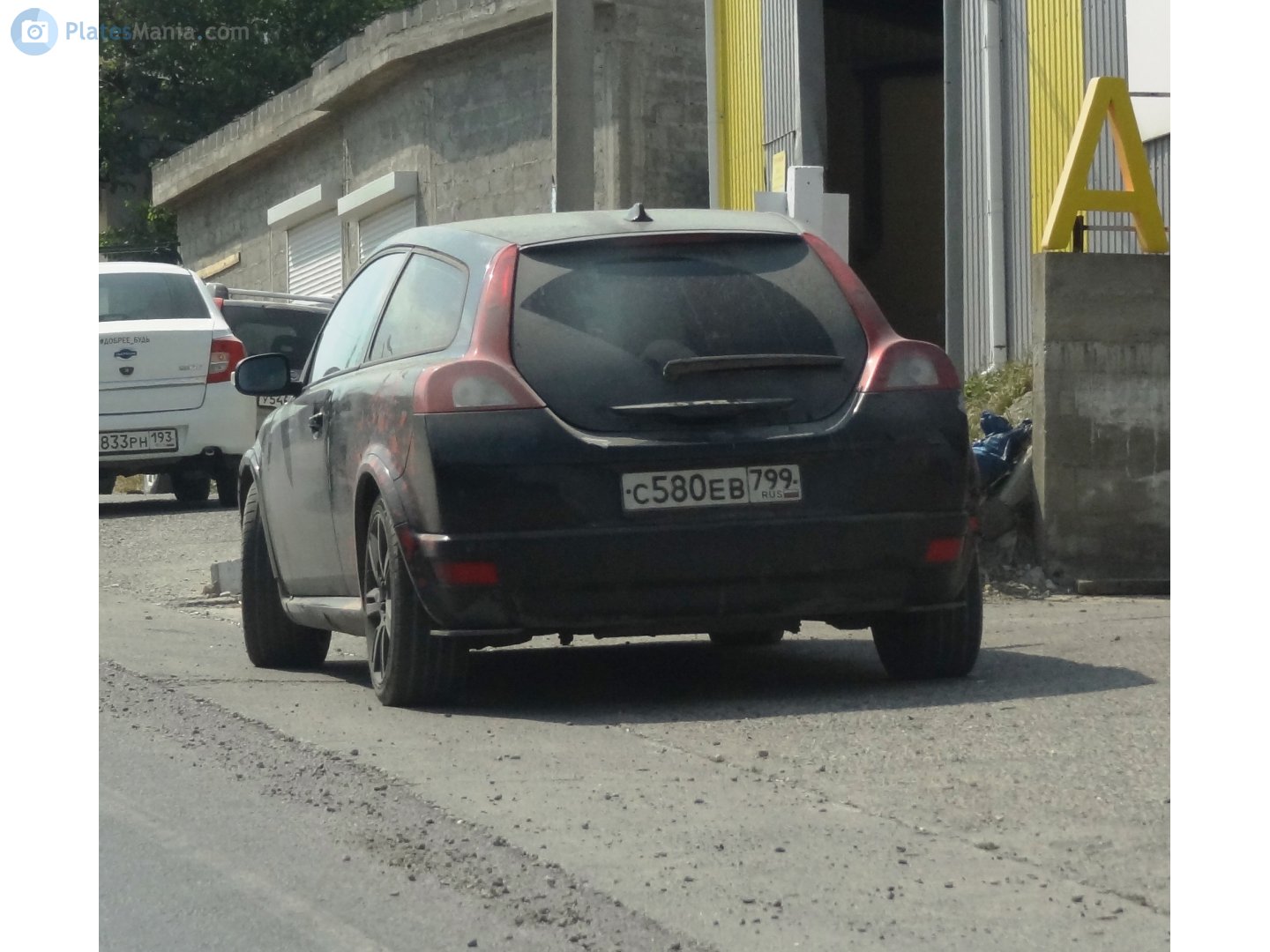 с 580 ев 799, Volvo C30 1st gen (533), 2006–2009 (–2010 for NA-market)