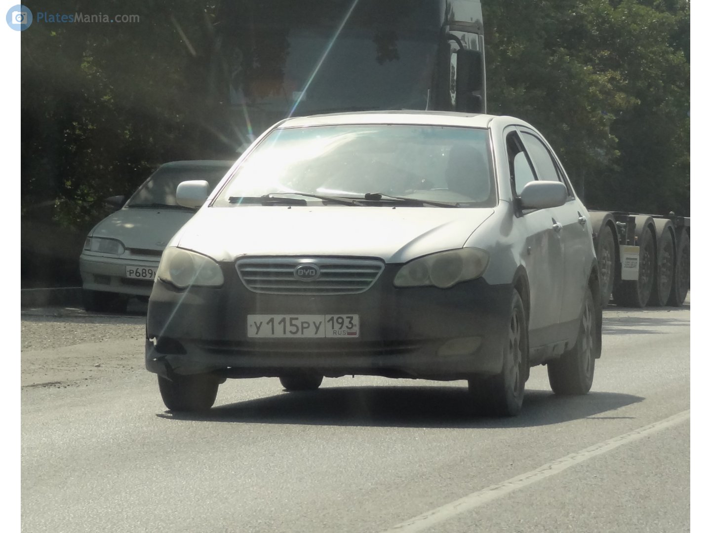 у 115 ру 193, BYD F3 / F5 / L3 1st gen F3 Sedan, 2005–2014