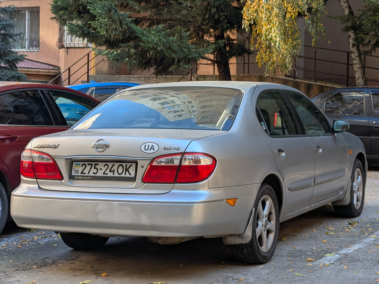 16 275-24 OK, Nissan Maxima 4th gen (QX) (A33; Global-market), 1999–2007 (–2012 for IR-market)