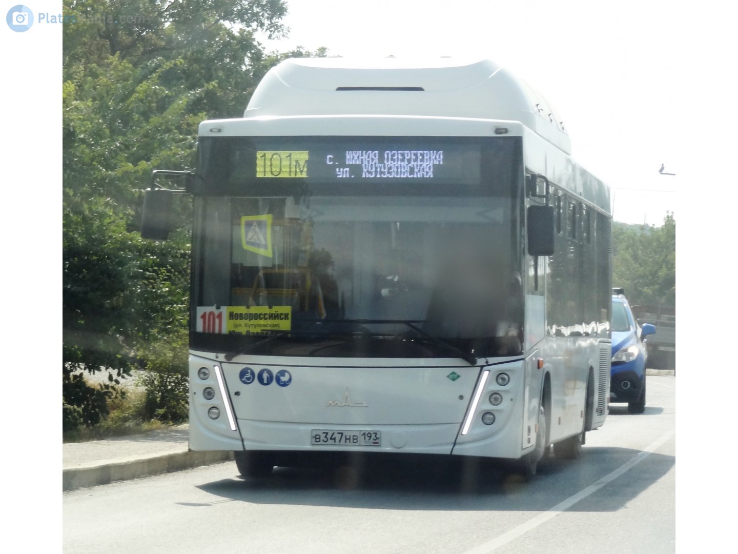 в 347 нв 193, MAZ 206 1st gen, facelift, 2021–