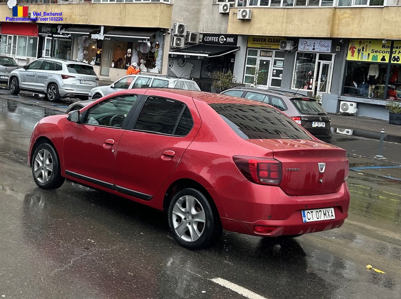 CT 07 MXA, Dacia Logan 2nd gen Sedan (L52), 2012–2020