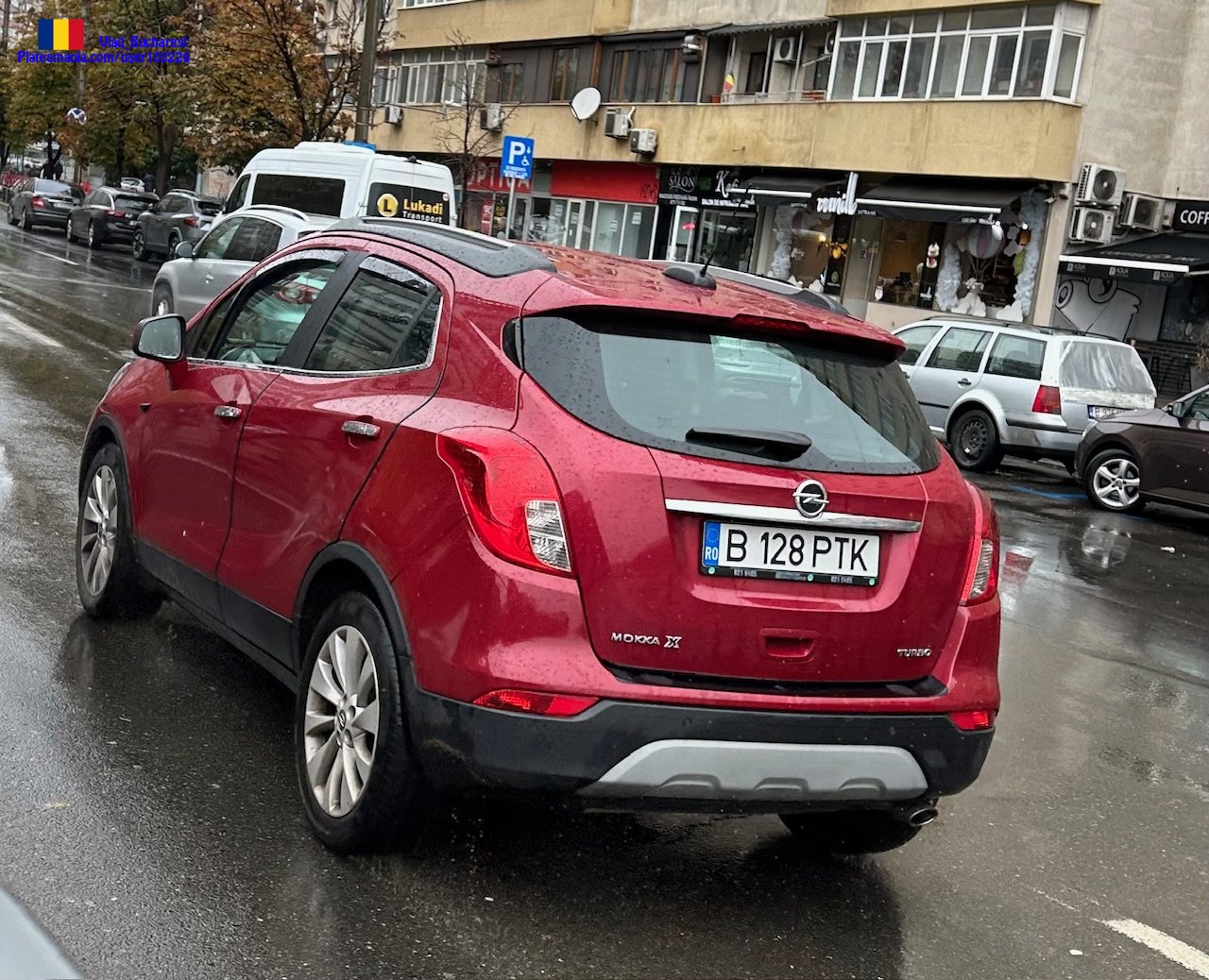 B 128 PTK, Opel Mokka 1st gen X (A; J13), facelift, 2016–2019