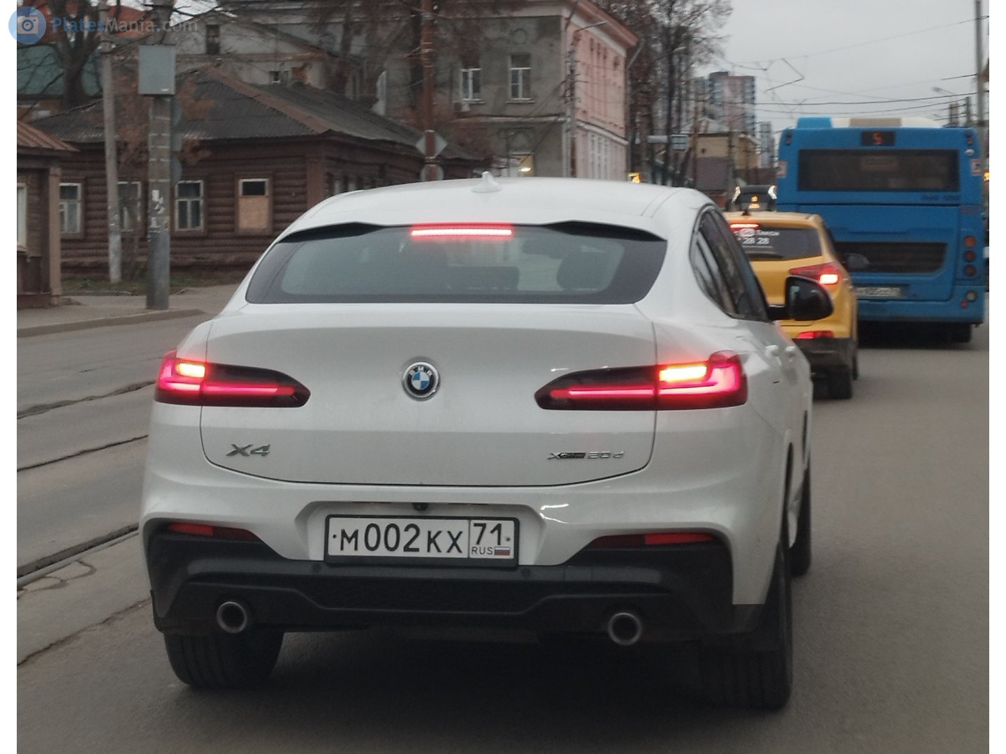 м 002 кх 71, BMW X4 